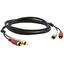 Kramer Audiokabel 2xRCA -  4,6 m 2xRCA - 2xRCA